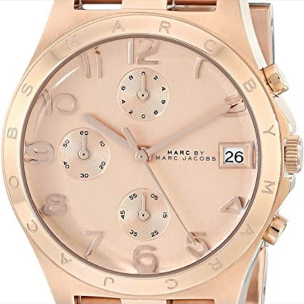 Marc by Marc Jacobs Blush Gold Chronograph Watch